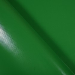 Ткань ПВХ 450 гр/м2, Зелёный (Ширина 160см), на отрез  в Ростове-на-Дону