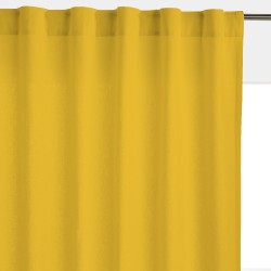 Штора уличная на Трубной ленте (В-220*Ш-145) Желтая, (ткань Оксфорд 600)  в Ростове-на-Дону