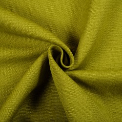 Ткань Рогожка (мебельная), цвет Зелёный (на отрез)  в 