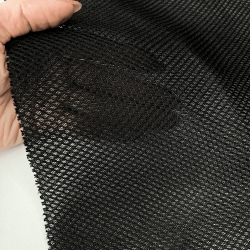 Сетка 3D трехслойная Air mesh 165 гр/м2, цвет Черный (на отрез)  в 
